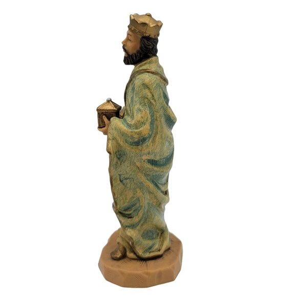 DiGiovanni by Autom Nativity Wise Man Gaspar Polyresin Figure 1998 Christmas VTG - Picture 3 of 9